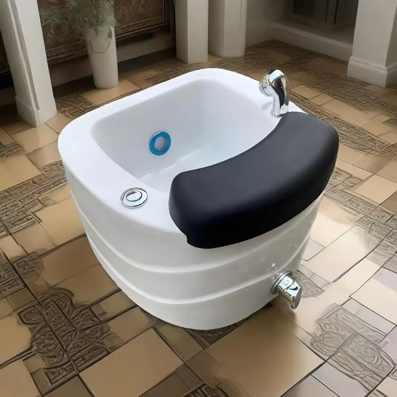 Spa Wellness Salon - Professional Acrylic Pedicure Chair Basin Deep