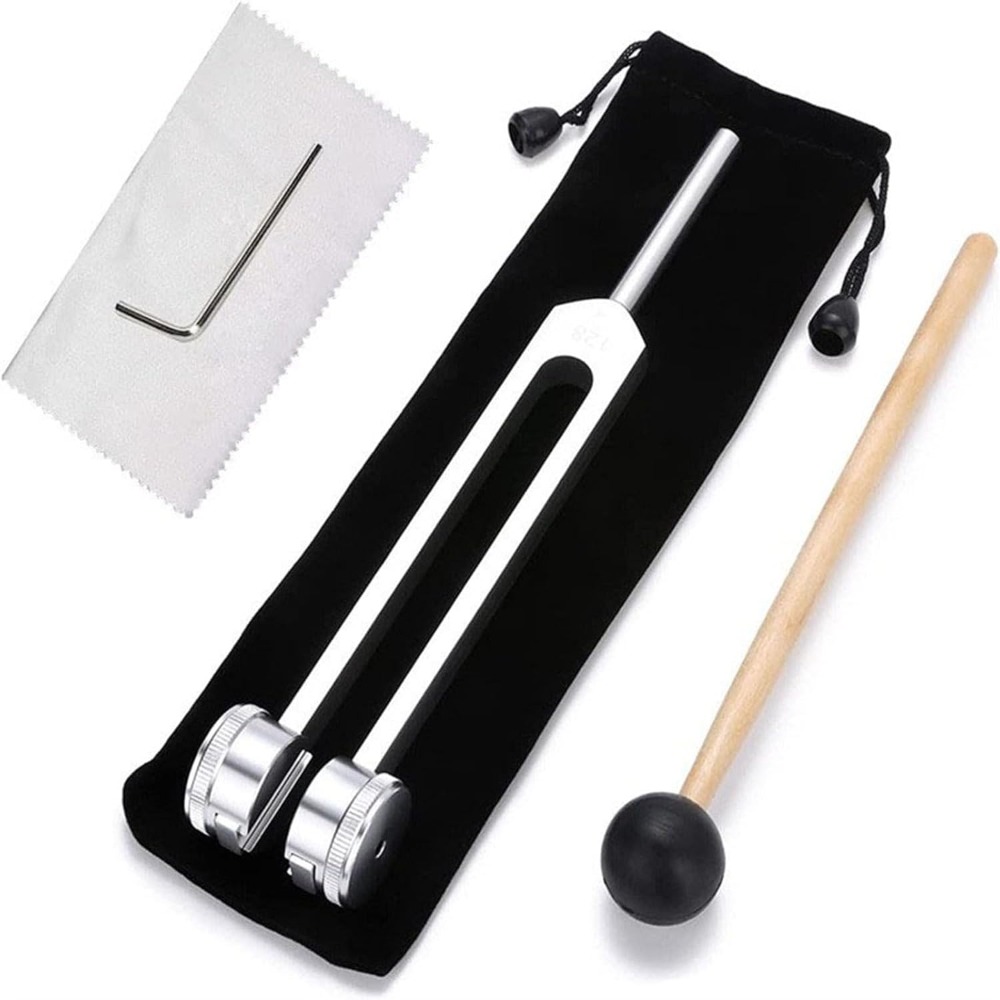 128Hz Tuning Fork Set - Stainl – Waxing Kit Home Bewertung und Preis
