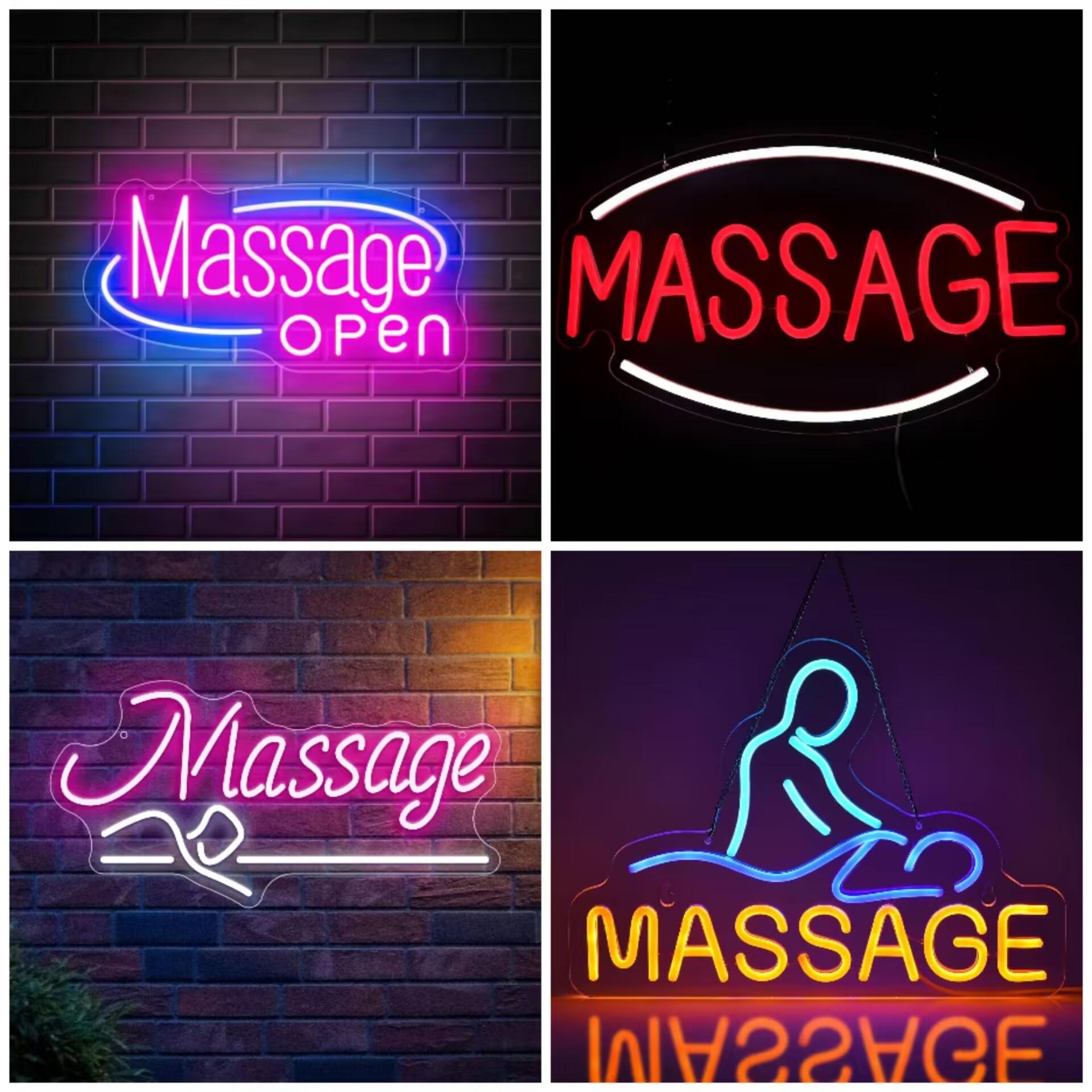 Massage Spa Open LED Neon Sign – Spa Wellness Salon Bewertung und Preis