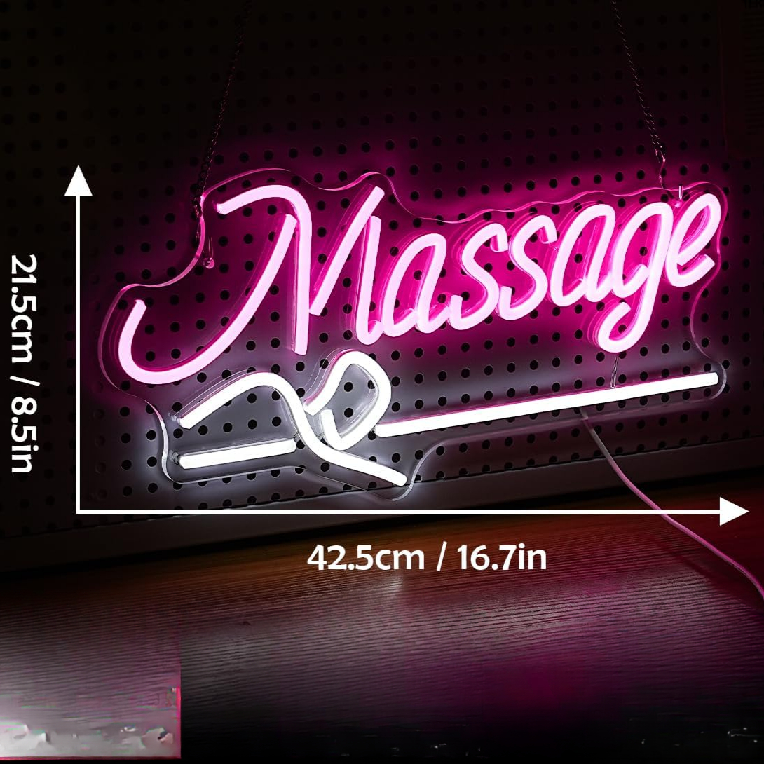 Massage Spa Open LED Neon Sign – Spa Wellness Salon Bewertung und Preis