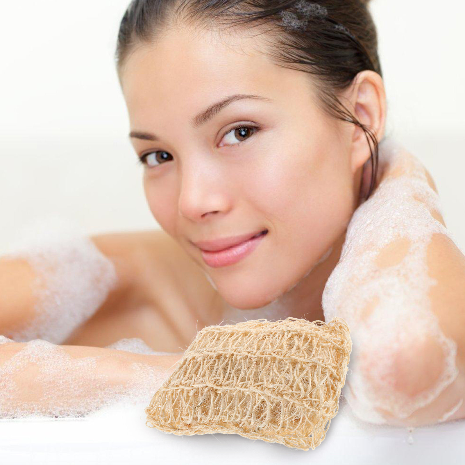 2Pcs Loofah Bath Ball Natural  – Body Loofah Natural Bewertung und Preis