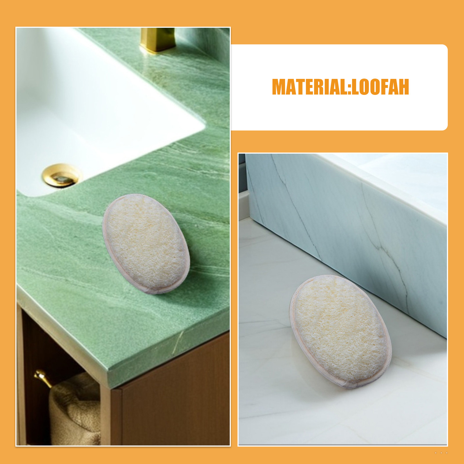 4Pcs Pure Natural Loofah Spong – Body Loofah Natural Bewertung und Preis