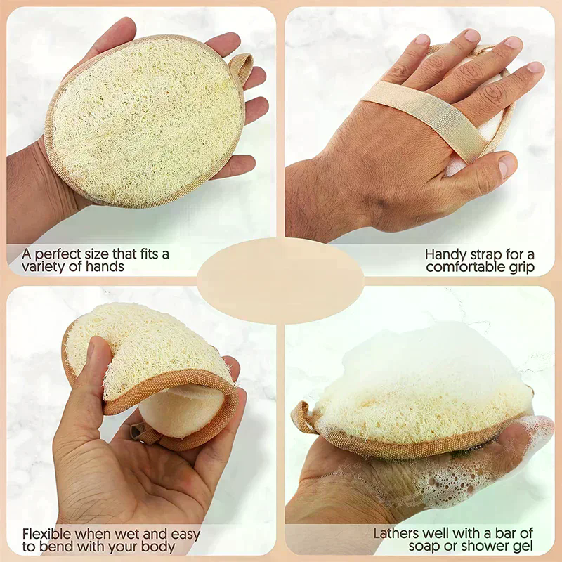 Shower Brush Cleaner Natural L – Body Loofah Natural Bewertung und Preis