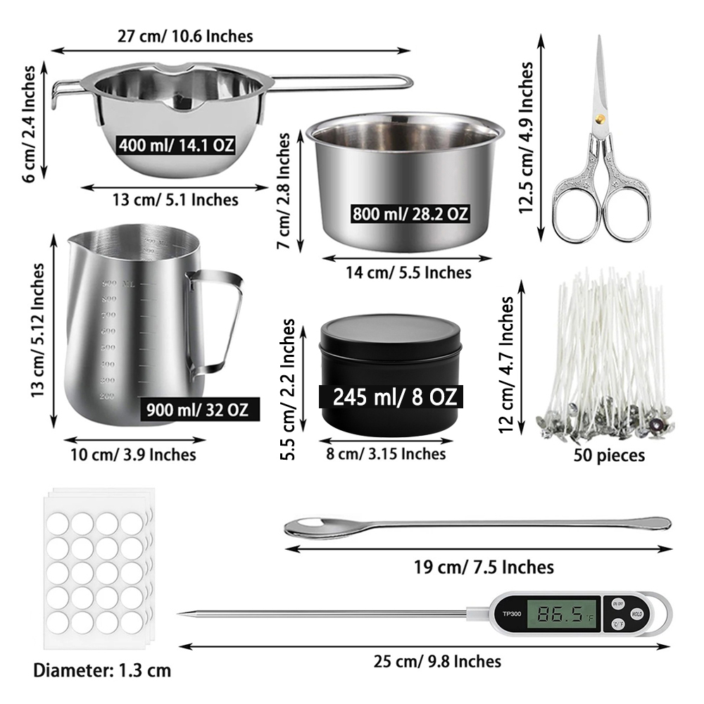 Glintmos DIY Candle Making Kit – Waxing Kit Home Bewertung und Preis