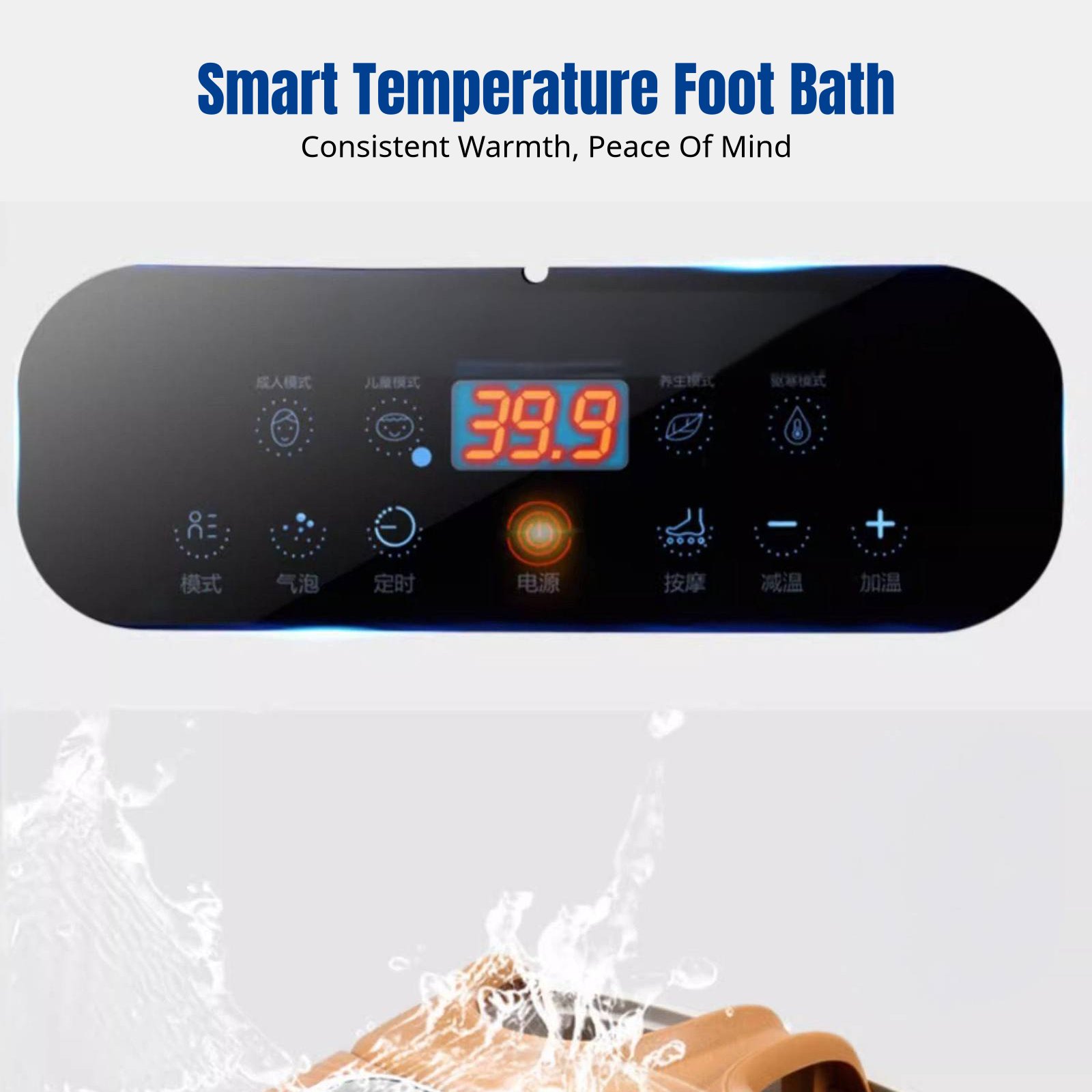 Foot Spa Bath for Two Users, E – Wellness Spa With Massage Bewertung und Preis