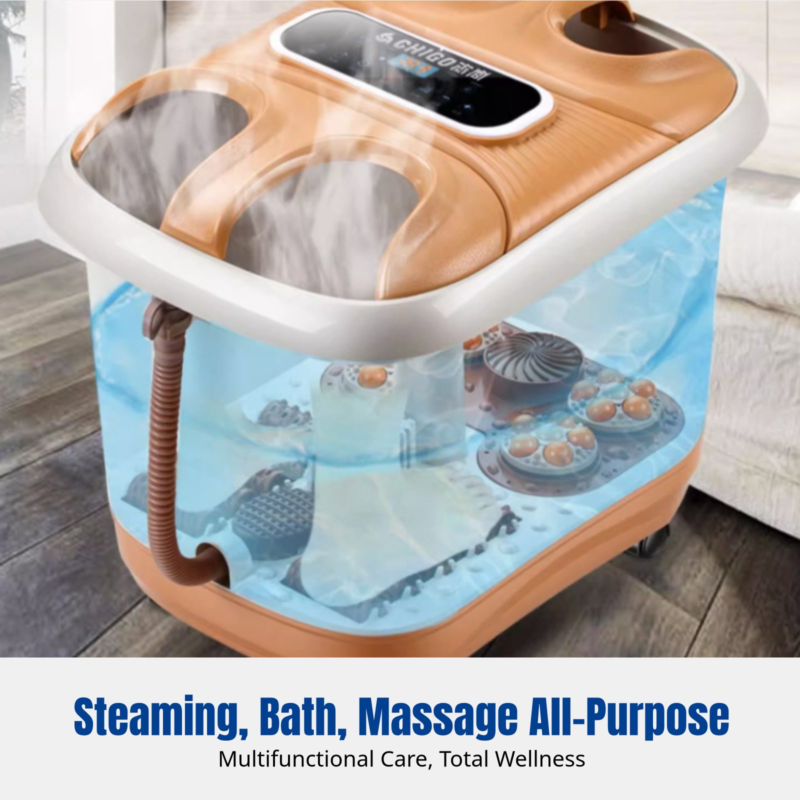 Foot Spa Bath for Two Users, E – Wellness Spa With Massage Bewertung und Preis