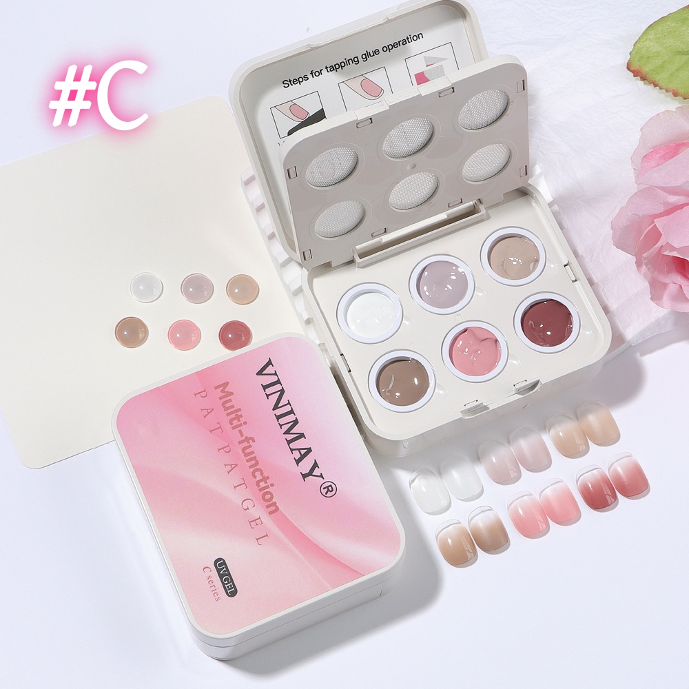 New 6 Color Cushion Nail Art S – Waxing Kit Home Bewertung und Preis