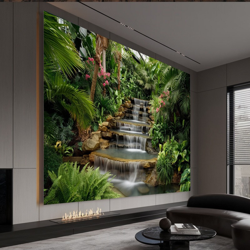 Waterfall Garden Tapestry Lush – Spa Wellness Nature Bewertung und Preis