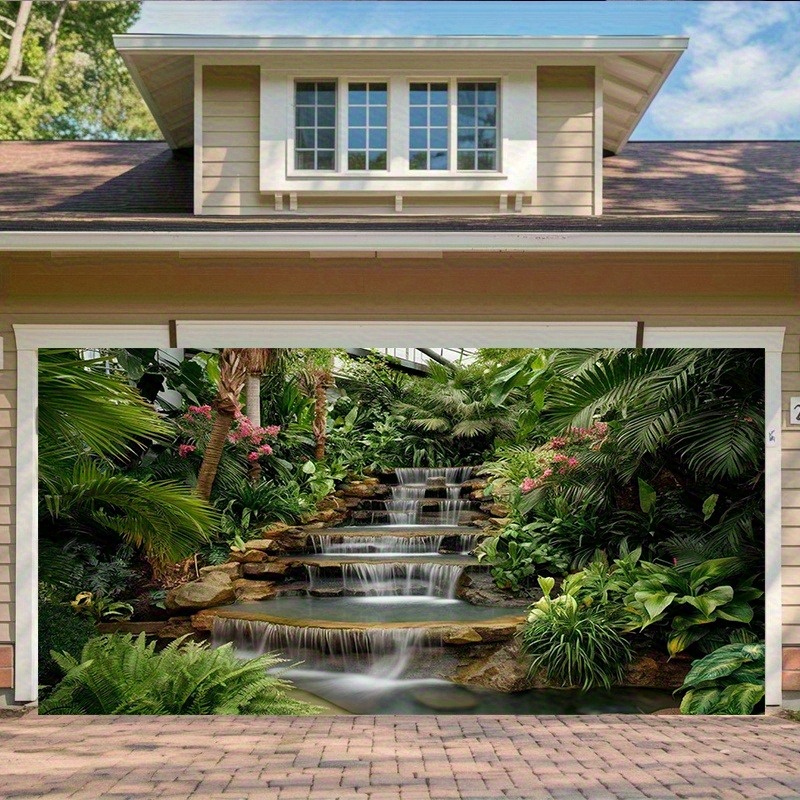 Waterfall Garden Tapestry Lush – Spa Wellness Nature Bewertung und Preis