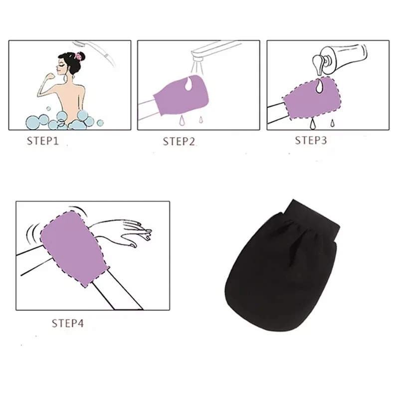 Bath Scrub Glove Exfoliating B – Body Loofah Natural Bewertung und Preis