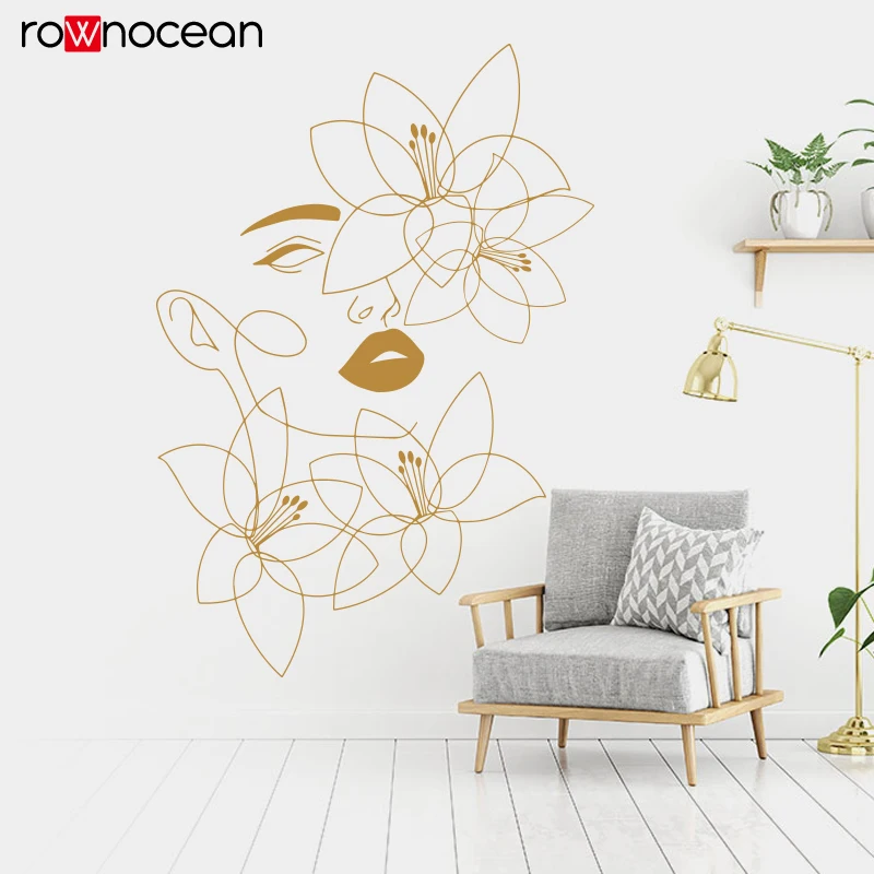 One Line Wall Decals Beauty Wa – Spa Wellness Salon Bewertung und Preis