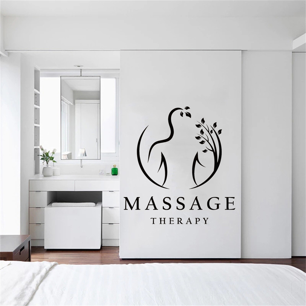 Massage Therapy Vinyl Wall Dec – Spa Wellness Salon Bewertung und Preis