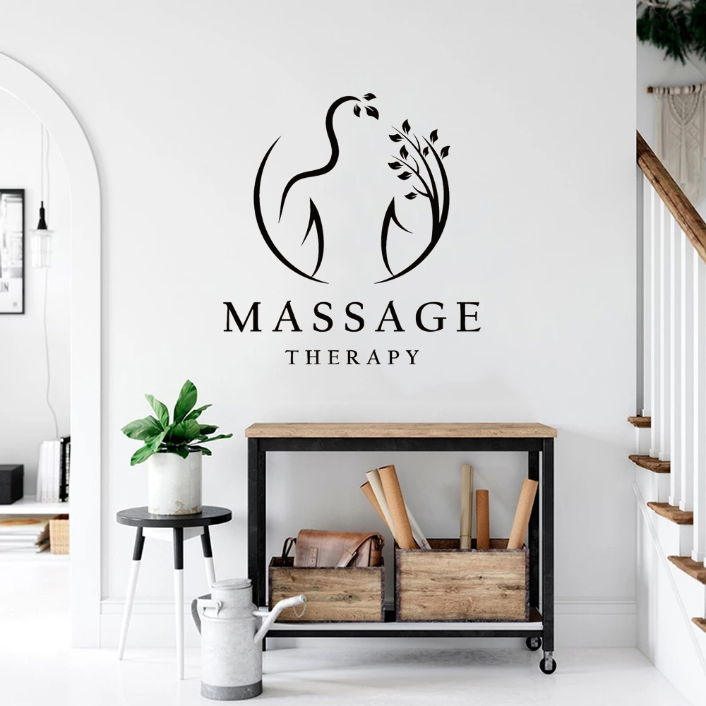 Massage Therapy Vinyl Wall Dec – Spa Wellness Salon Bewertung und Preis