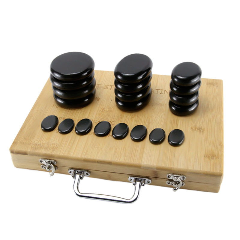 Hot Basalt Stone Massage Kit – – Spa Wellness Nature Bewertung und Preis